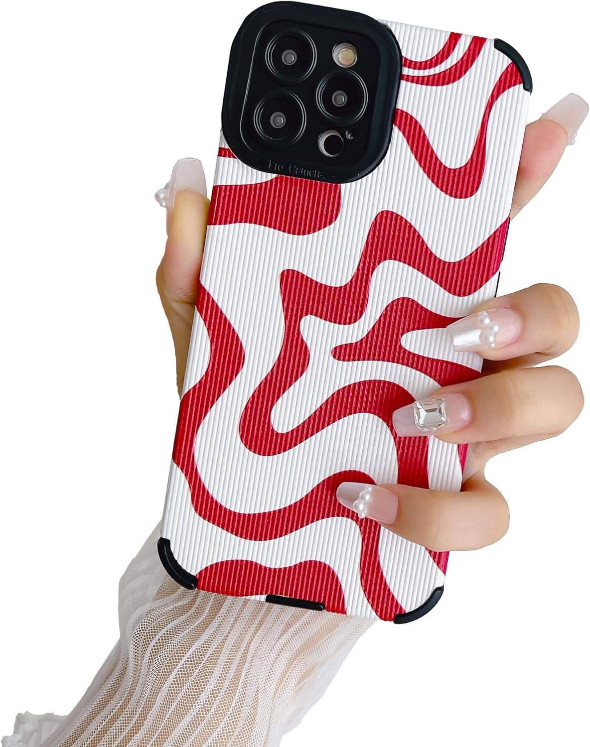 Compatible with iPhone 14 Pro Max 6.7" Phone Case Soft PU Leather TPU