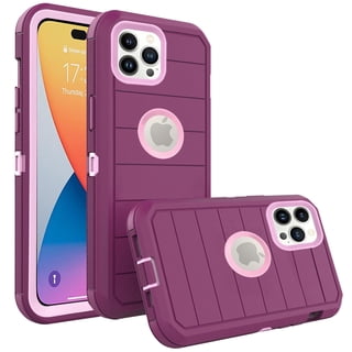 Compatible with iPhone 14 Pro Max 6.7 inch Phone Case Hybrid Rugged Shockproof Hard Protective Drop Proof Full Body Heavy Duty Mobile Cell Cover for iPhone14promax 5G Phone14Max Plus Women Men Purple
