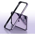 thumbnail image 1 of Compatible with iPhone 14 Pro Max Bumper Case Aluminum Metal Frame Edge Silicone Protective Ultra Thin Slim Lightweight Luxury Protection Shockproof Cover for Women Girls Man-Purple, 1 of 11