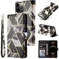 thumbnail image 1 of Compatible with iPhone 14 Pro Max Case 2022 for Women, Premium PU Leather Flip Cover with Card Holder and Kickstand Feature Protective Phone Wallet Case for iPhone 14 Pro Max 6.7 Inch, 1 of 10