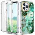 thumbnail image 1 of Compatible for iPhone 14 Pro Max Case 6.7 inch (2022 Release), Slim Full-Body Stylish Shockproof Protective Rugged TPU iPhone 14 Pro Max ​Case with Built-in Screen Protector, 1 of 6