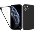 thumbnail image 1 of Compatible with iPhone 14 Pro Max Case with Built-in Screen Protector & Camera Lens Protector Anti-Scratch 360 Degree Slim Stylish Full Rugged Phone Cover Black, 1 of 9
