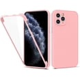 thumbnail image 1 of Compatible with iPhone 14 Pro Max Case with Built-in Screen Protector & Camera Lens Protector Anti-Scratch 360 Degree Slim Stylish Full Rugged Phone Cover Pink, 1 of 9