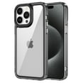 thumbnail image 1 of Compatible with iPhone 14 Pro Max Case, Clear Thin Soft TPU Slim Fit Mobile Phone Cover Anti-Slip Grip Scratch Resistant Phone Cases for iPhone 14 Pro Max, Black, 1 of 8