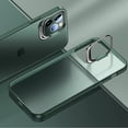 thumbnail image 1 of Compatible for iPhone 14 Pro Max Case with Kickstand, Slim Translucent Matte Back Shockproof Anti-Slip Drop Protective Cover Camera Protection Case for Women Girls, 1 of 8