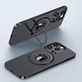 thumbnail image 1 of Compatible with iPhone 14 Pro Max Case with Ring Holder Kickstand, Military Grade Shockproof Matte Slim Phone Cover Magnetic Case Shockproof Protective Case Cover for Women Men, 1 of 7
