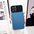 thumbnail image 1 of Compatible with iPhone 14 Pro Max Case, Ultra Slim Liquid Silicone Full Body Protective Case with [Anti-Scratch] [Soft Microfiber Lining] [Wireless Charging] for iPhone 14 Pro Max, Black+Blue, 1 of 6