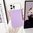 thumbnail image 1 of Compatible with iPhone 14 Pro Max Case, Ultra Slim Liquid Silicone Full Body Protective Case with [Anti-Scratch] [Soft Microfiber Lining] [Wireless Charging] for iPhone 14 Pro Max, White+Purple, 1 of 6