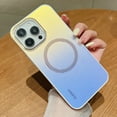 thumbnail image 1 of Compatible with iPhone 14 Pro Max Colorful Case, [Compatible with Magsafe] Luxury Thin Fit Shockproof Anti Scratch Drop Protective Phone Case for Women Men for iPhone 14 Pro Max 6.7" - # 4, 1 of 11