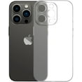 thumbnail image 1 of Compatible with iPhone 14 Pro Max Frosted Case Matte Clear Thin Ultra Translucent Shockproof Slim Delicate Touch Protective Fashion Shockproof Cover for Women Girls Man, 1 of 6