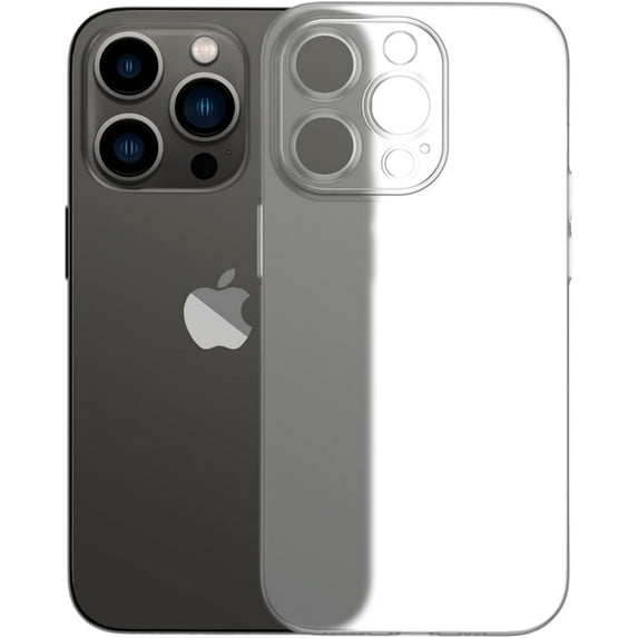 Compatible with iPhone 14 Pro Max Frosted Case Matte Clear Thin Ultra Translucent Shockproof Slim Delicate Touch Protective Fashion Shockproof Cover for Women Girls Man