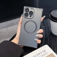 thumbnail image 1 of Compatible for iPhone 14 Pro Max Magnetic Case [Support Wireless Charging & Military-Grade Protection] [Camera Lens Protector] Slim Silicone Shockproof Phone Case Cover for iPhone 14 Pro Max, Gray, 1 of 11