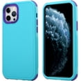 thumbnail image 1 of Compatible with iPhone 14 Pro Max Mobile Phone Case Layers of Sturdy Phone Bumper Cover Heavy Duty Shockproof Protective Rubber Armor Bumper Dropproof Protection Case, 1 of 9