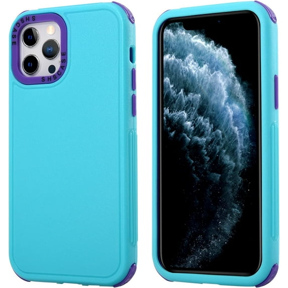 Compatible with iPhone 14 Pro Max Mobile Phone Case Layers of Sturdy Phone Bumper Cover Heavy Duty Shockproof Protective Rubber Armor Bumper Dropproof Protection Case