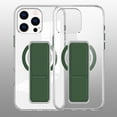 thumbnail image 1 of Compatible for iPhone 14 Pro Max Stand Case with Wristband, Multi-Functional Magnetic Kickstand Protective Phone Case Support Wireless Charging, Slim Hybrid Clear Shockproof Cover, Green, 1 of 8