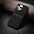 thumbnail image 1 of Compatible with iPhone 14 Pro Max Wallet Case with Card Holder, Matte Premium PU Leather Hidden Card Slot Case for Women Men, Soft TPU Shockproof Wireless Charging Cover for iPhone 14 Pro Max,Black, 1 of 8