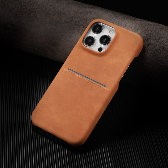 Compatible with iPhone 14 Pro Max Wallet Case with Card Holder, Matte Premium PU Leather Hidden Card Slot Case for Women Men, Soft TPU Shockproof Wireless Charging Cover for iPhone 14 Pro Max,Yellow