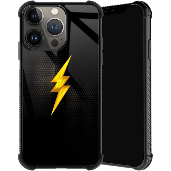 Compatible with iPhone 15 Case, Flash Phone Cover for Men/Women, Soft TPU Anti-Skid Thread and Four Corner Anti-Collision Protection Case Compatible with iPhone 15 6.1"