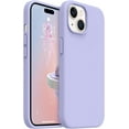 thumbnail image 1 of Compatible with iPhone 15 Case, Full Body Food-Grade Silicone Wear-Resistant, Anti-Drop Protection with Soft Anti-Scratch Microfiber Lining Phone Case for iPhone 15, 6.1 inch, Light Purple, 1 of 14