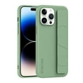 thumbnail image 1 of Compatible for iPhone 15 Case with Strap Wristband, Shockproof Anti-Scratch PU Leather Texture Protective Case, Secure Hand Strap Slim Lightweight Case for iPhone 15, Green, 1 of 8