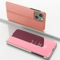 thumbnail image 1 of Compatible with iPhone 15 Case for Women Luxury Clear View Flip Plating Mirror Makeup Glitter Case Shockproof Full 360 Body Protective Case Compatible with iPhone 15 Mirror,
Rosegold, 1 of 9