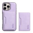 thumbnail image 1 of Compatible with iPhone 15 Magnetic Detachable Wallet Case with Card Slots RFID Blocking for Women Men, Double Magnetic Clasp Kickstand Shockproof PU Leather Phone Case,Purple, 1 of 8
