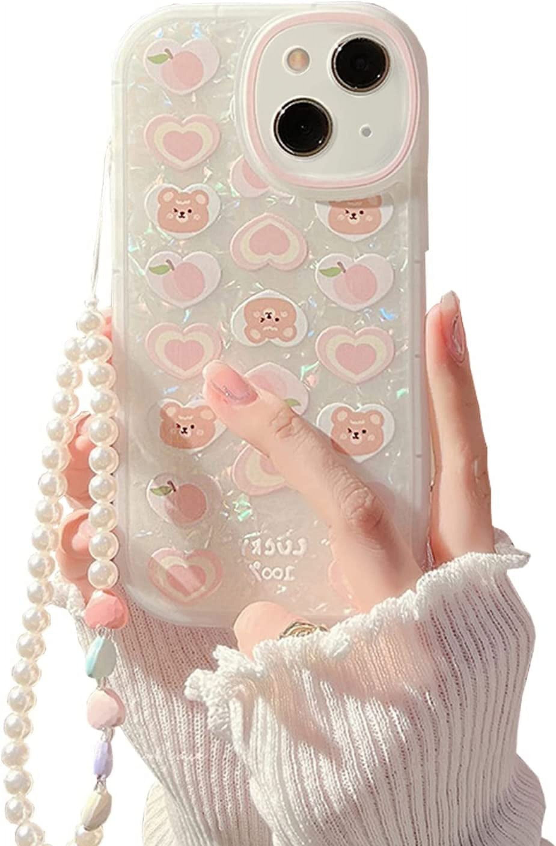 Compatible with iPhone 13 Pro Max Case Cover Cute Women,Bear Love