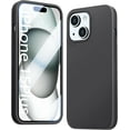 thumbnail image 1 of Compatible with iPhone 15 Plus Case, Liquid Silicone Slim Shockproof Protective Phone Case for iPhone 15 Plus 6.7 inch[Microfiber Lining]. (Space Gray), 1 of 6