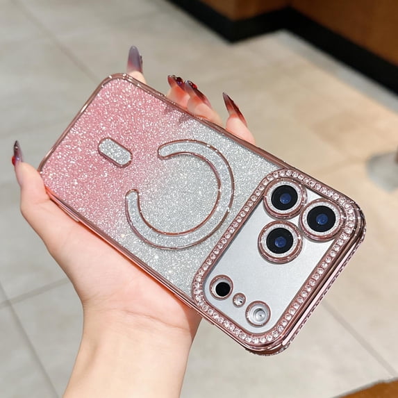 Compatible for iPhone 15 Plus Magnetic Case Compatible with Mag-Safe ...