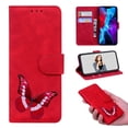 thumbnail image 1 of Compatible with iPhone 15 Plus Wallet Case, PU Leather Butterfly Design for Women for Girls Protective Leather Case with Kickstand and Card Slots for iPhone 15 Plus, Red, 1 of 5