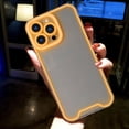 thumbnail image 1 of Compatible with iPhone 15 Pro Case Clear Luminous Case Glow in The Dark Noctilucent Luminous Space Nebula Slim Fit Cover Protective Anti Scratch Cases Thin Translucent Protective Case Orange, 1 of 12