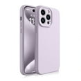 thumbnail image 1 of Compatible for iPhone 15 Pro Case, Liquid Silicone Phone Case, Full Body Screen Camera Protective Cover Anti-Scratch Soft Microfiber Lining Shockproof Case for iPhone 15 Pro, Purple, 1 of 10