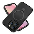 thumbnail image 1 of Compatible with iPhone 15 Pro Case, Phone Case iPhone 15 Pro with Magsafe, Ring Holder Kickstand Shockproof Gel Rubber Soft Bumper Microfiber Lining Magnetic Protective Cover, Black, 1 of 7