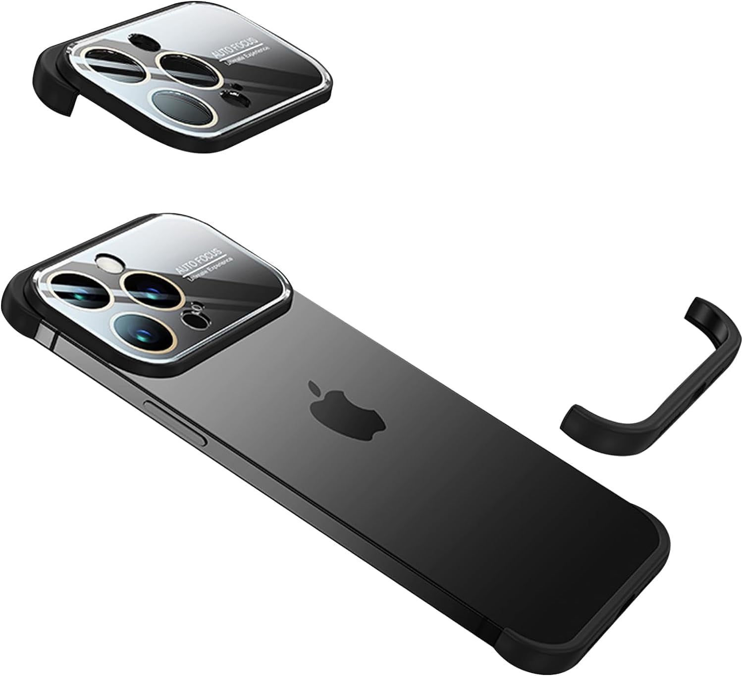 Dqtaoply For IPhone 14 Pro Case, Slim Matte Case [Large Window - View #4
