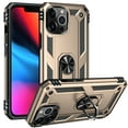 thumbnail image 1 of Compatible with iPhone 15 Pro Max Case Built-in 360 Ring Holder Kickstand, Extreme Protection Military Armor Magnetic Car Dual Layer Protective Heavy Duty Phone Cover For iPhone 15 Pro Max,Gold, 1 of 8