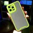 thumbnail image 1 of Compatible with iPhone 15 Pro Max Case Clear Luminous Case Glow in The Dark Noctilucent Luminous Slim Fit Cover Protective Anti Scratch Cases Thin Translucent Protective Case Yellow, 1 of 12
