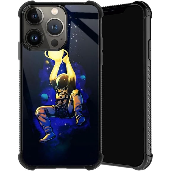 Compatible with iPhone 15 Pro Max Case, Universe Slam Dunk Phone Cover for Men/Women, Soft TPU Anti-Skid Thread and Four Corner Anti-Collision Protection Case Compatible with iPhone 15 Pro Max