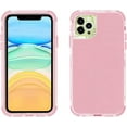 thumbnail image 1 of Compatible with iPhone 15 Pro Max Clear Case, Neon Colors Three Durable Layers Rugged Slim Flexible TPU Anti-Drop Reinforced Corners Shockproof Bumper Protective Phone Case for Women Girl Men, 1 of 10
