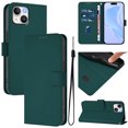 thumbnail image 1 of Compatible with iPhone 15 Wallet Case with RFID Blocking Credit Card Holder, PU Leather Folio Flip Kickstand Protective Shockproof Anti-fall Phone Case Cover Women Men,Darkgreen, 1 of 11