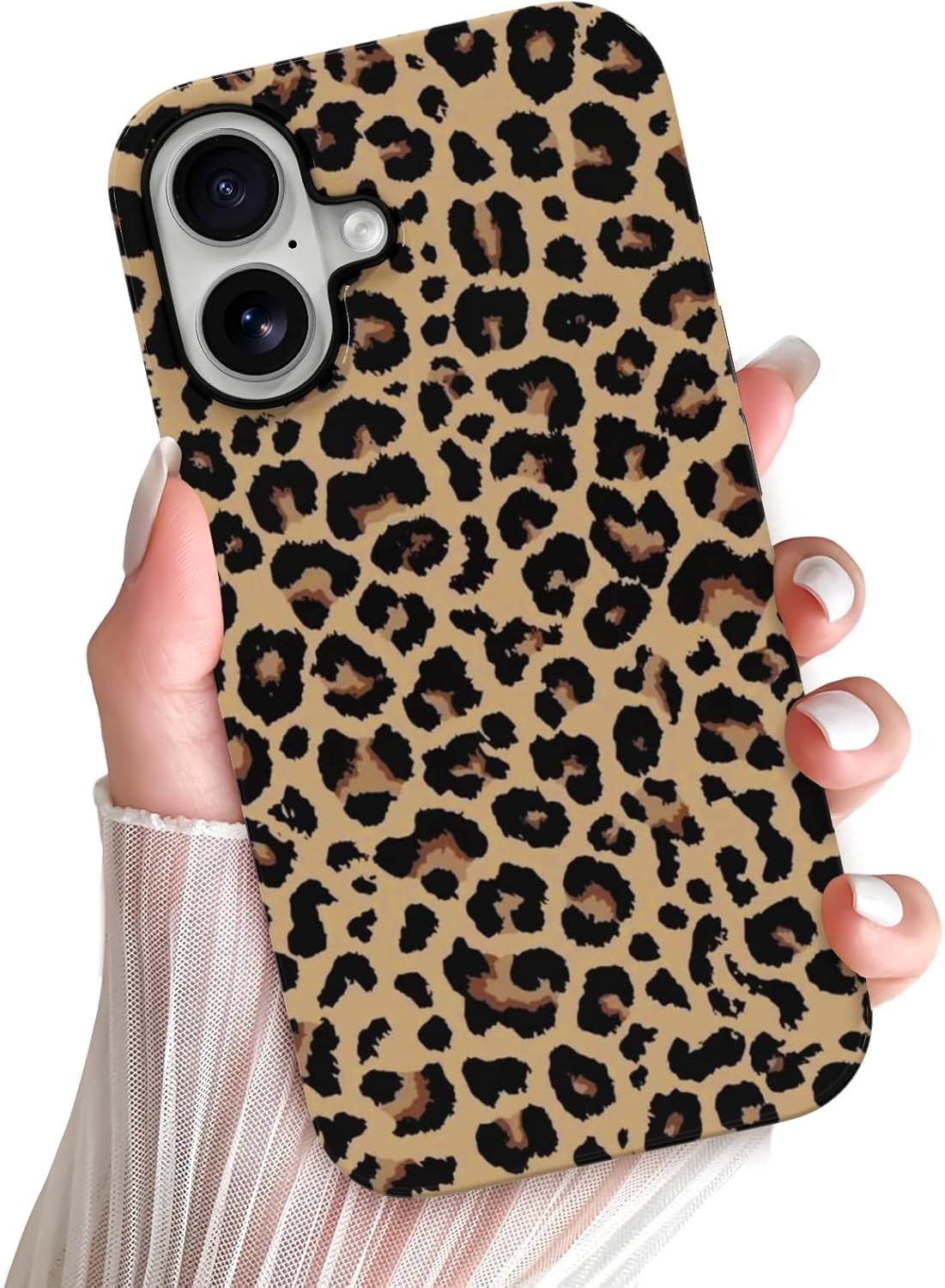 Compatible with iPhone 16 Case Cute Leopard Print Phone Case for Women ...