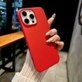 thumbnail image 1 of Compatible with iPhone 16 Case, Luxury Ultra Slim Lightweight PC Cover, Skin-Friendly Anti-Scratch Shockproof Protective Thin Fit Hard Shell Men Women for iPhone 16, Red, 1 of 8