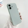 thumbnail image 1 of Compatible for iPhone 16 Plus Case, Shockproof Liquid Silicone Phone Case with Soft Anti-Scratches Microfiber Lining, Full Body Anti-Drop Slim Thin Case for iPhone 16 Plus, Blue, 1 of 11