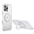 thumbnail image 1 of Compatible With iPhone 16 Pro Magnetic Phone Case,Built-in Rotatable Ring Kickstand,Support Mag-Safe,Shockproof Anti-fall Rugged Frosted Translucent Skin-Feel Phone Case Cover,Clear, 1 of 7