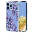 thumbnail image 1 of Compatible with iPhone 16 Pro Max Case Clear with Flower Design, Cute Soft Silicone TPU Floral Aesthetic Women Girls Transparent Protective Shockproof Anti-Scratch Anti-Yellow Phone Cover, E, 1 of 9