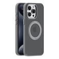 thumbnail image 1 of Compatible for iPhone 16 Pro Max Case with Invisible Ring Stand, Magnetic Compatible with Mag-Safe, Great Grip Feeling, Drop-Proof Rugged Protective Phone Cover, Translucent Skin-Feel Case, Gray, 1 of 13