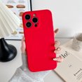 thumbnail image 1 of Compatible for iPhone 16 Pro Max Case, TPU Silicone Phone Case, Full Protective Cover with Anti-Scratch Soft Microfiber Lining, Anti-Drop Shockproof Slim Phone Case for iPhone 16 Pro Max, Red, 1 of 11