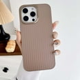 thumbnail image 1 of Compatible with iPhone 16 Pro Max Magsafe Case, Stylish Stripes Geometric Vertical Line Pattern Hard PC Back Microfiber Lining Drop Shock Scratch Protection Phone Cover for iPhone 16 Pro Max - Gold, 1 of 9