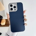 thumbnail image 1 of Compatible with iPhone 16 Pro Max Magsafe Case, Stylish Stripes Geometric Vertical Line Pattern Hard PC Back Microfiber Lining Drop Shock Scratch Protection Phone Cover for iPhone 16 Pro Max - Blue, 1 of 9