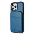 thumbnail image 1 of Compatible With iPhone 16 Pro Max Phone Case,Back Magnetic Detachable Flip Wallet,Compatible With Magsafe,With Kickstand,Card Slots,PU Leather Shockproof Rugged Phone Case Cover,Blue, 1 of 10