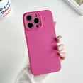 thumbnail image 1 of Compatible with iPhone 16 Pro Max Phone Case, Silky Touch Premium Soft Silicone Rubber Anti-Fingerprint Protective Flexible Bumper Case, Support Wireless Charging, Anti-Scratch Microfiber Lining, Rose, 1 of 10